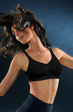 Control Body 110621 Medium Compression Push Up Bra Nero Black