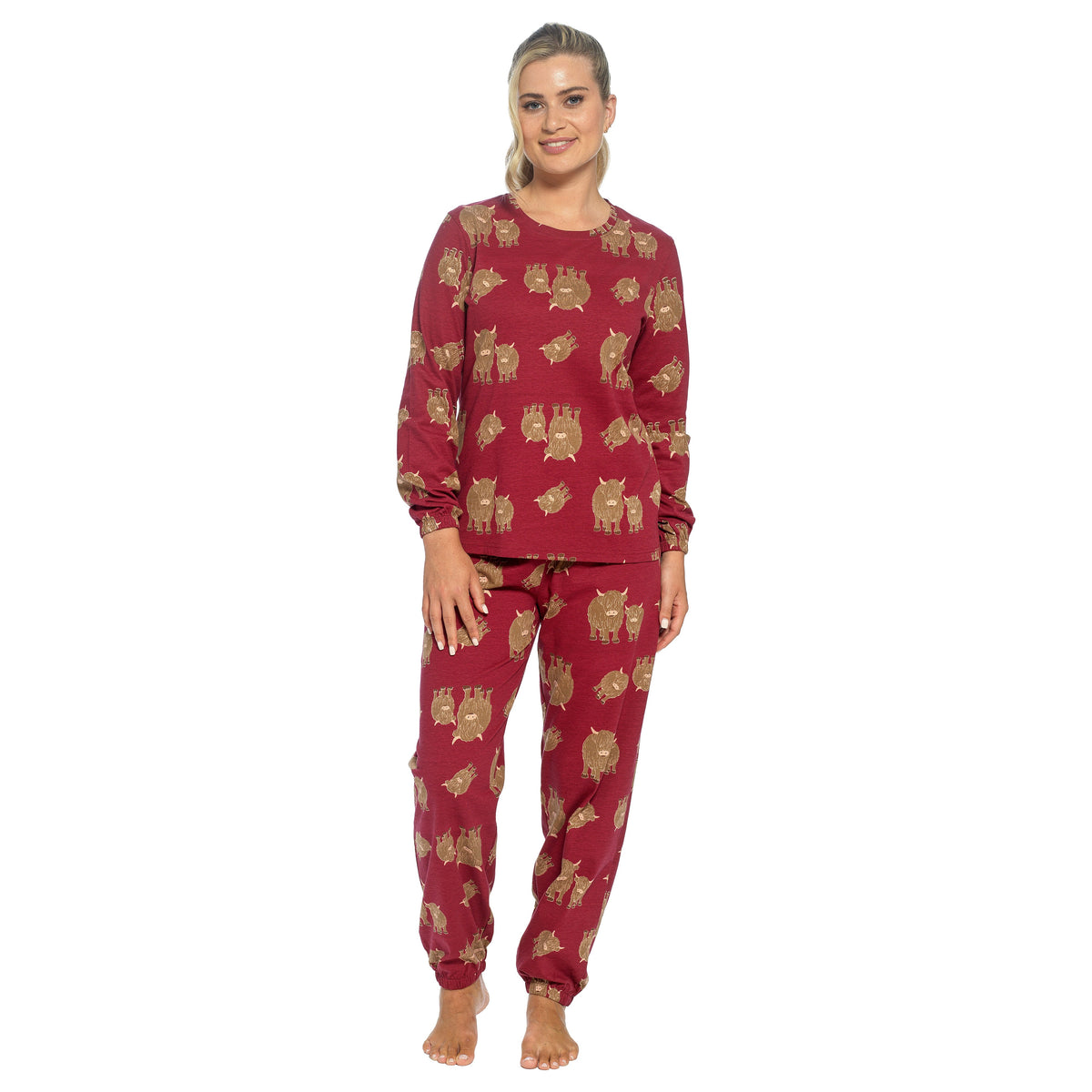Daisy Dreamer Women's Cotton Soft Cosy Pyjama Set