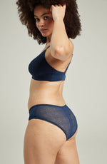 Nudea The Sheer Deco Hipster Brief Black