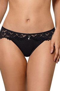 Roza Newia Black Lace Briefs
