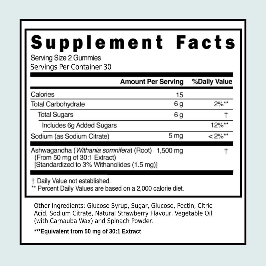 Feel Güd Ashwagandha 1500mg Gummies