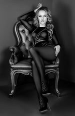 Ballerina 540 Hold Ups Black/Skin