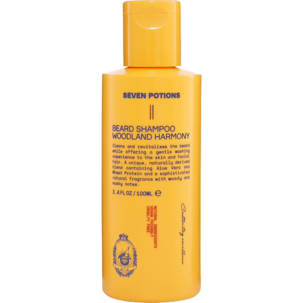 Seven Potions Beard Shampoo Woodland Harmony 100 ml 3.4 fl oz