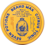 Seven Potions Beard Wax 30ml Citrus Tonic