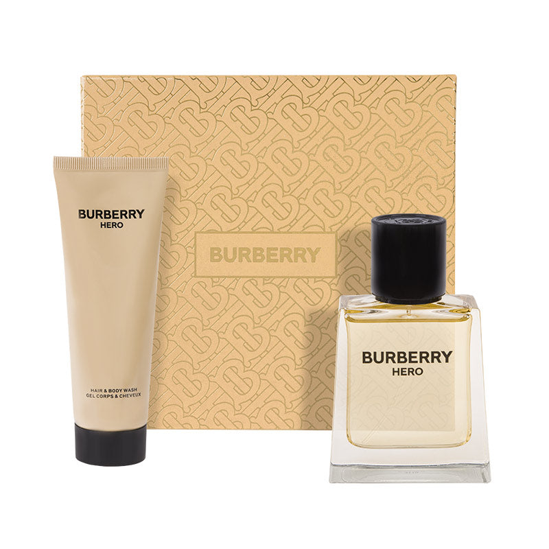 Burberry Hero Gift Set for Men | 50ml EDT & Shower Gel