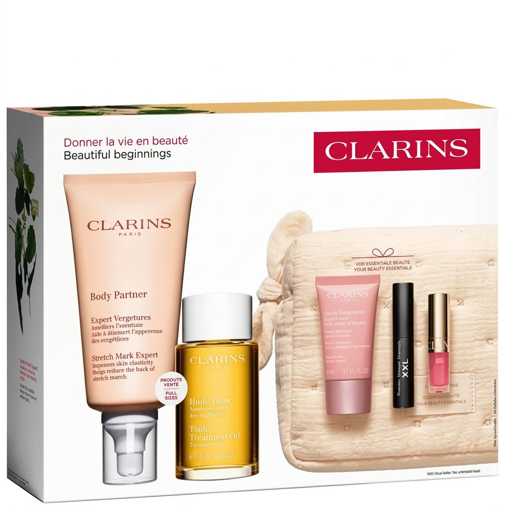 Clarins Beautiful Beginnings Gift Set – 6 Pieces