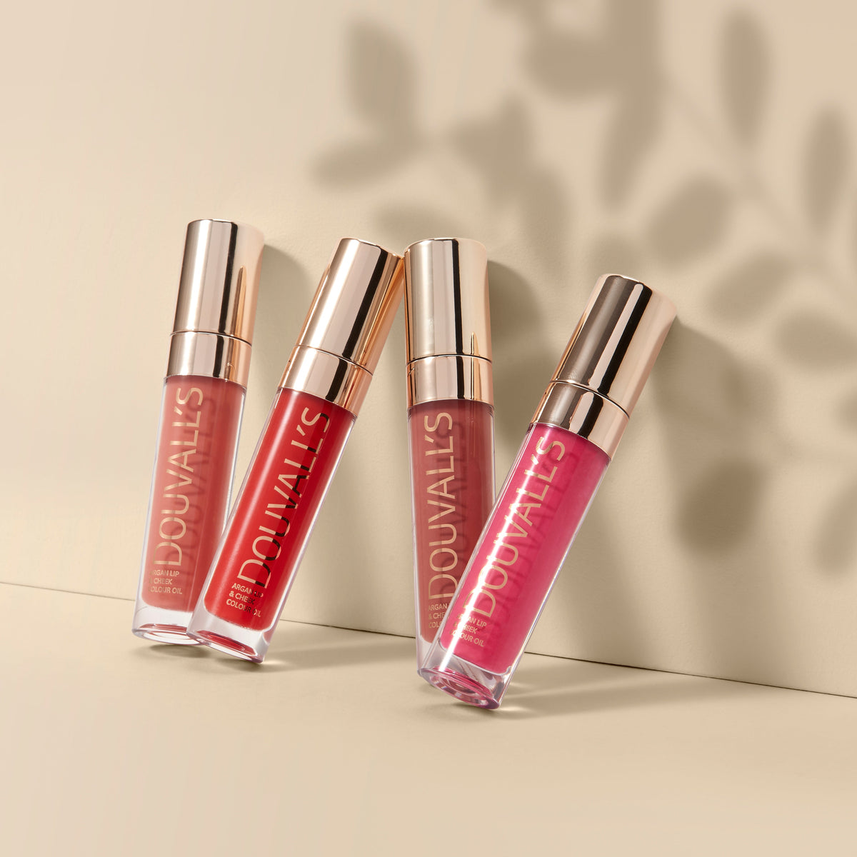 Douvall's Argan Lip and Cheek Colour Oil Wild Honey