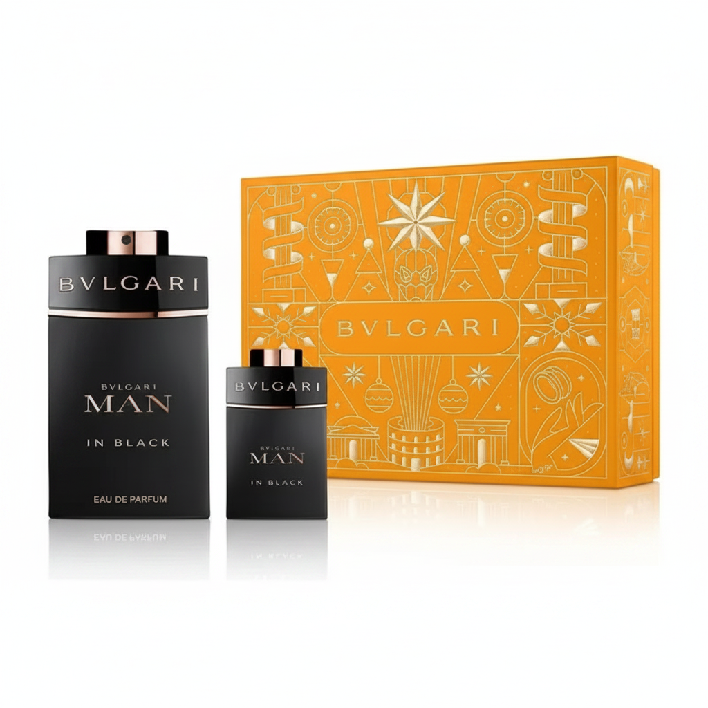 Bvlgari Man In Black Gift Set 100ml + 15ml Eau de Parfum