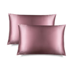 Drowsy Damask Rose Pure Silk Pillowcase