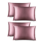 Drowsy Damask Rose Pure Silk Pillowcase