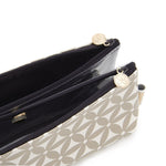 Lauren' Folding Makeup Bag in Starflower Gold