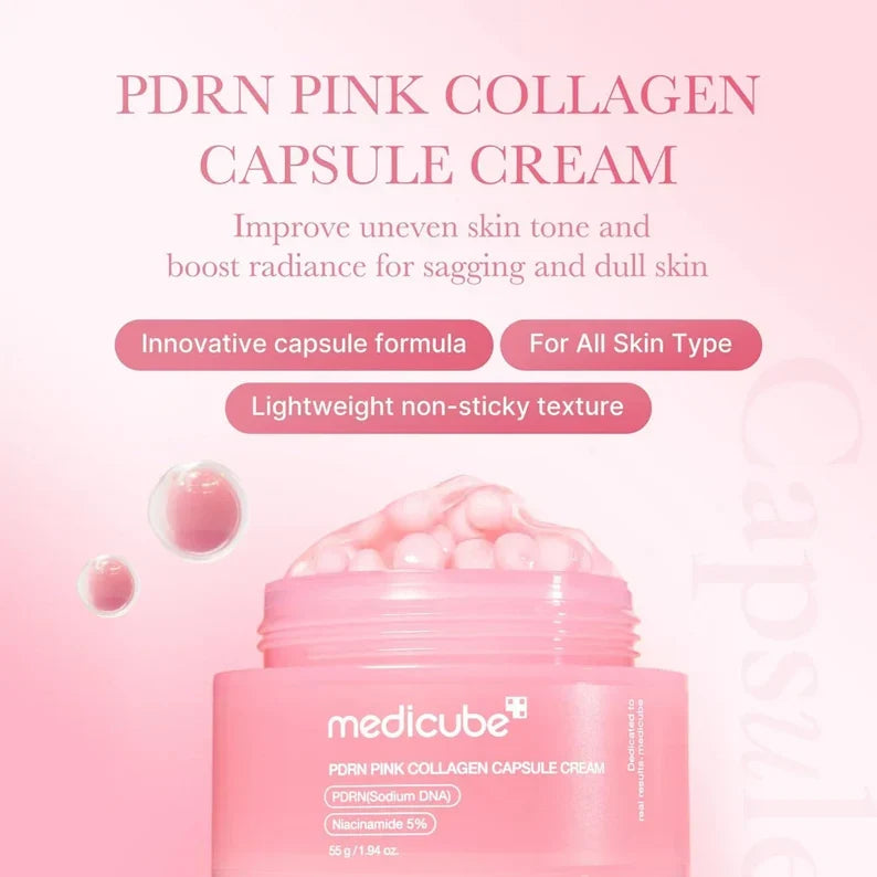 Medicube PDRN Pink Glass Skin Routine 4-Piece Set