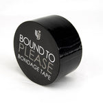 Bound to Please Bondage Tape Black detail