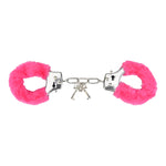 Bound to Play Heavy Duty Furry Handcuffs Pink