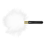 Bound to Play White & Black Eye Mask and Feather Tickler Play Kit