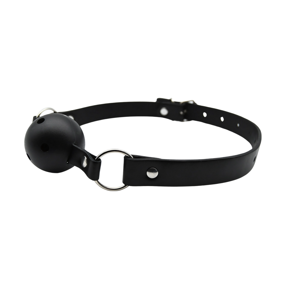 Bound to Play Breathable Ball Gag Black