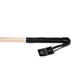 Bound to Please Black & Natural Multi-Strand Spanking Cane handle detail