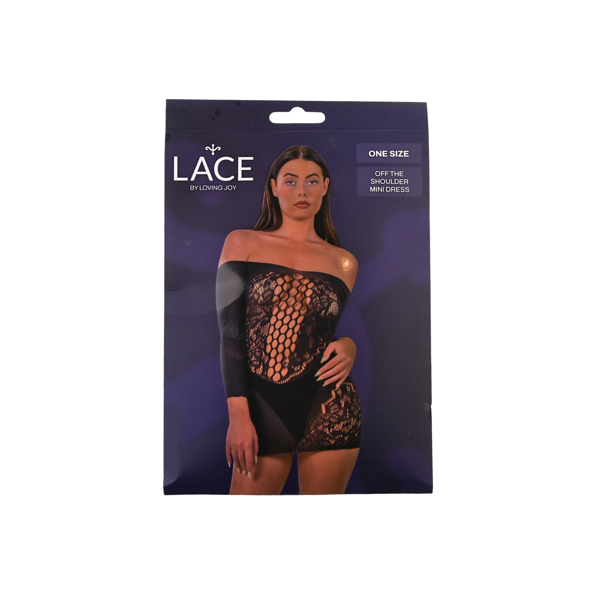 Lace by LJ Black Off-Shoulder Mini Dress