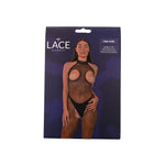Lace by LJ Fishnet Open-Cup Crotchless Bodystocking