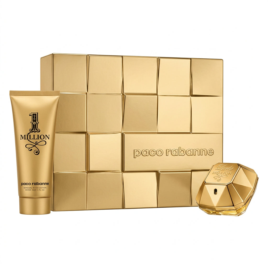 Paco Rabanne Lady Million Gift Set – 50ml EDP & 100ml Body Lotion