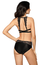 Roza Zoje Soft Cup Bra Leopard Print & Black