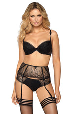 Roza Anuk Black Push Up Bra