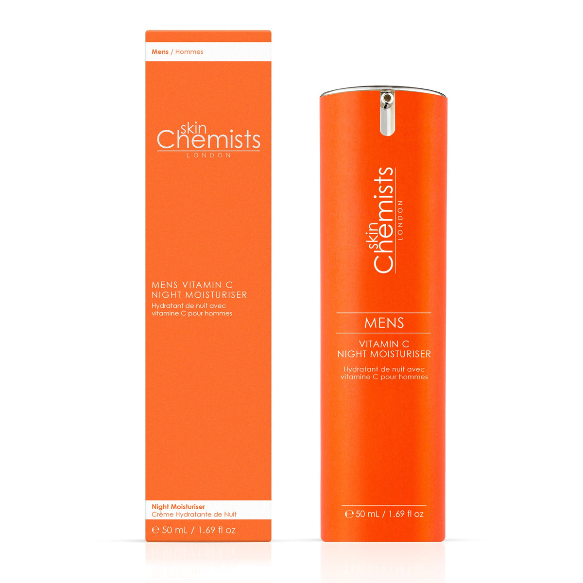 skinChemists Men's Vitamin C Night Moisturiser 50ml