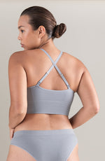 Nudea The TENCEL™ High Leg Brief Storm Grey