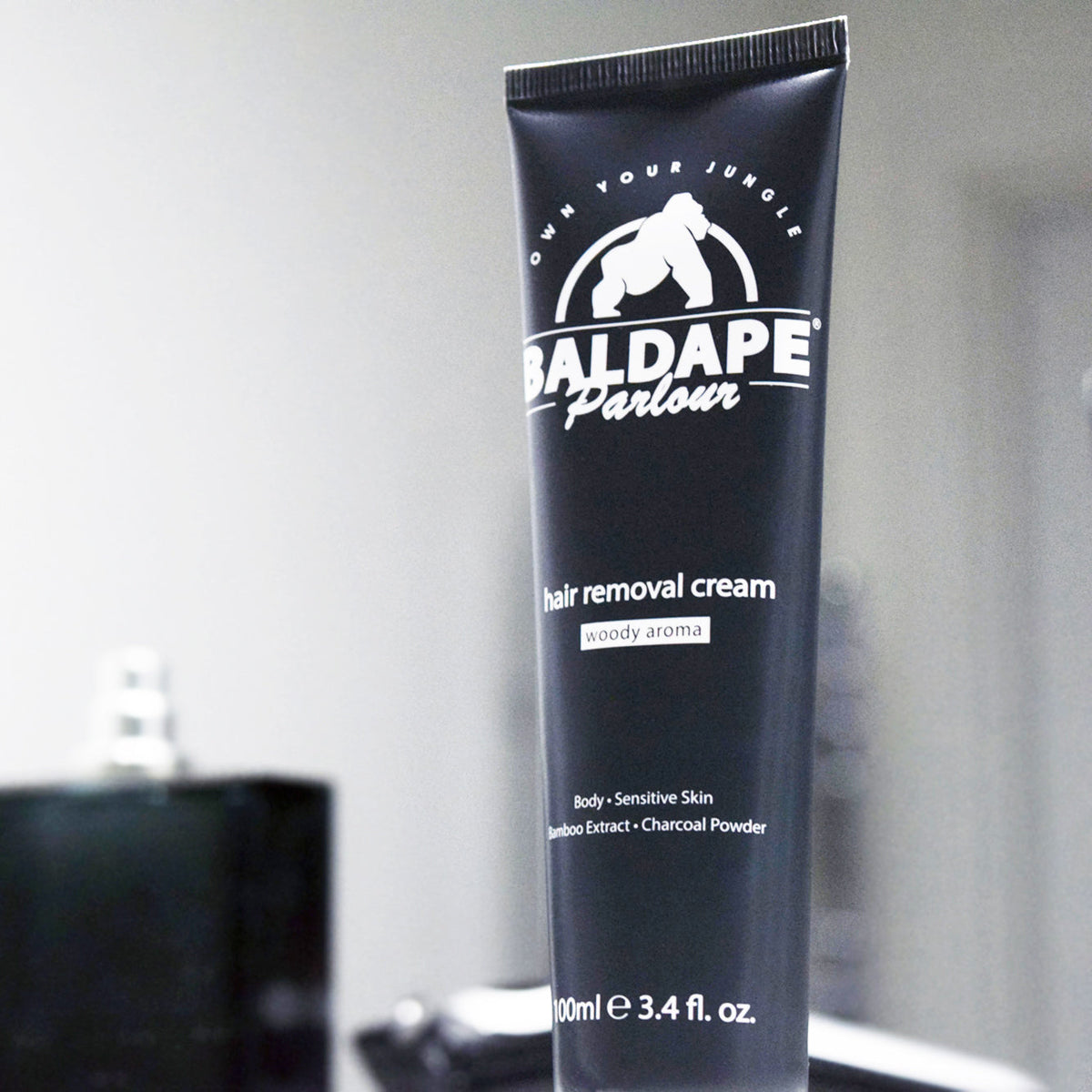 Baldape Parlour Charcoal Body Hair Removal Cream 100ml