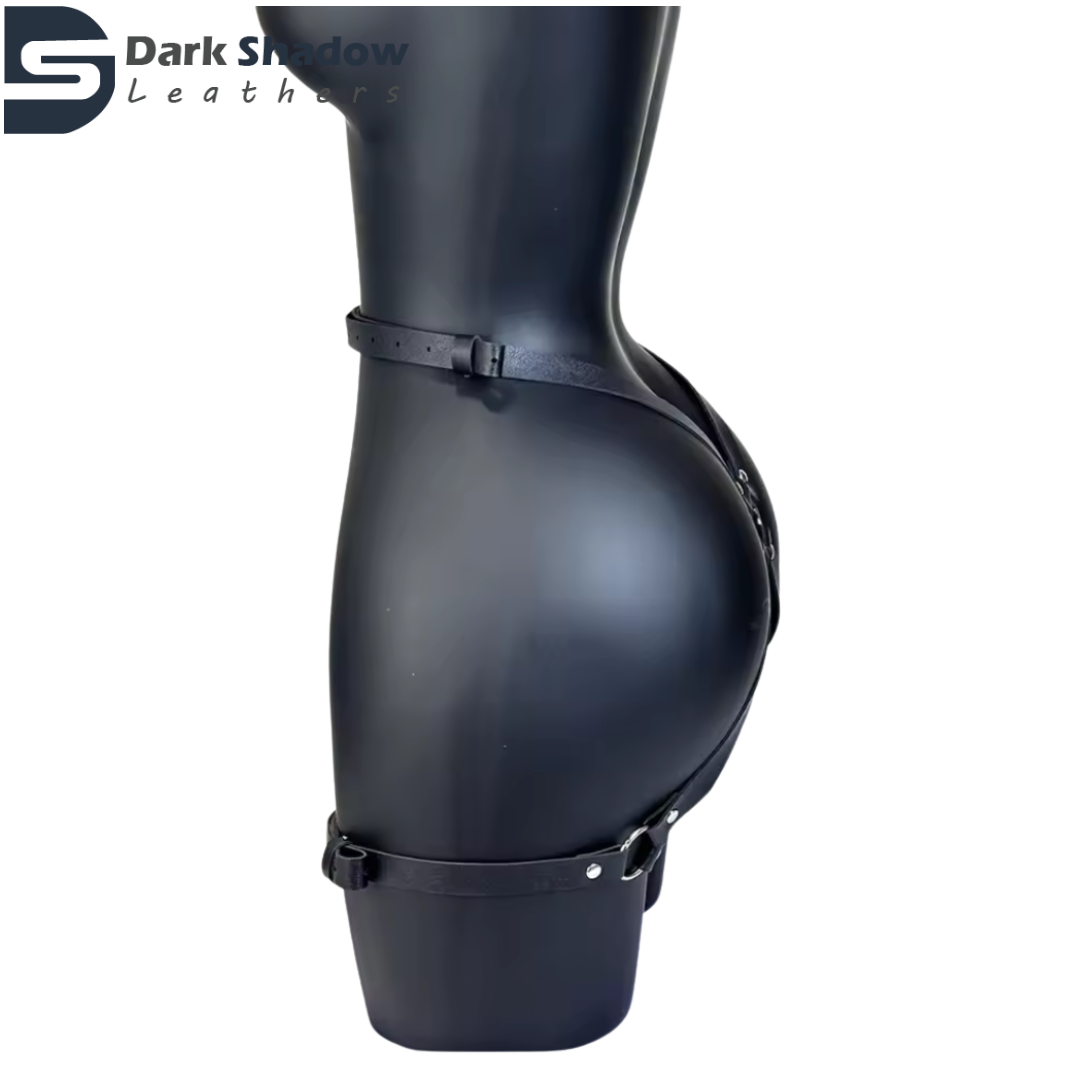 Women's Handmade Leather Leg Harness | O-Ring Thigh Harness Belt