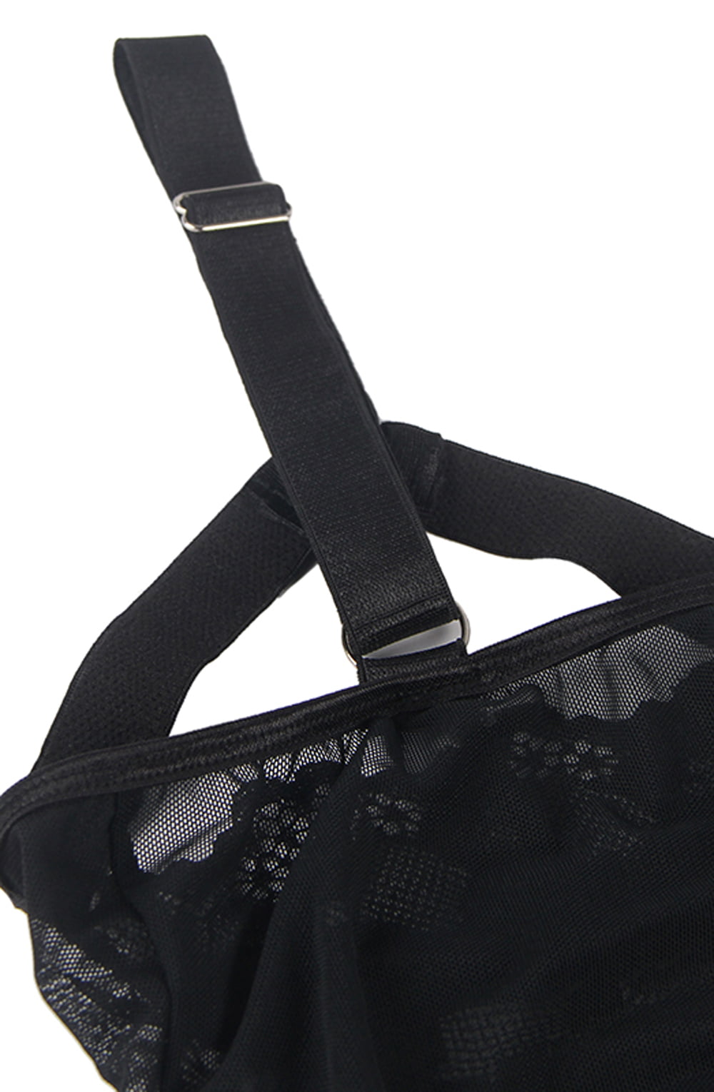 YesX Lace Bodysuit Black