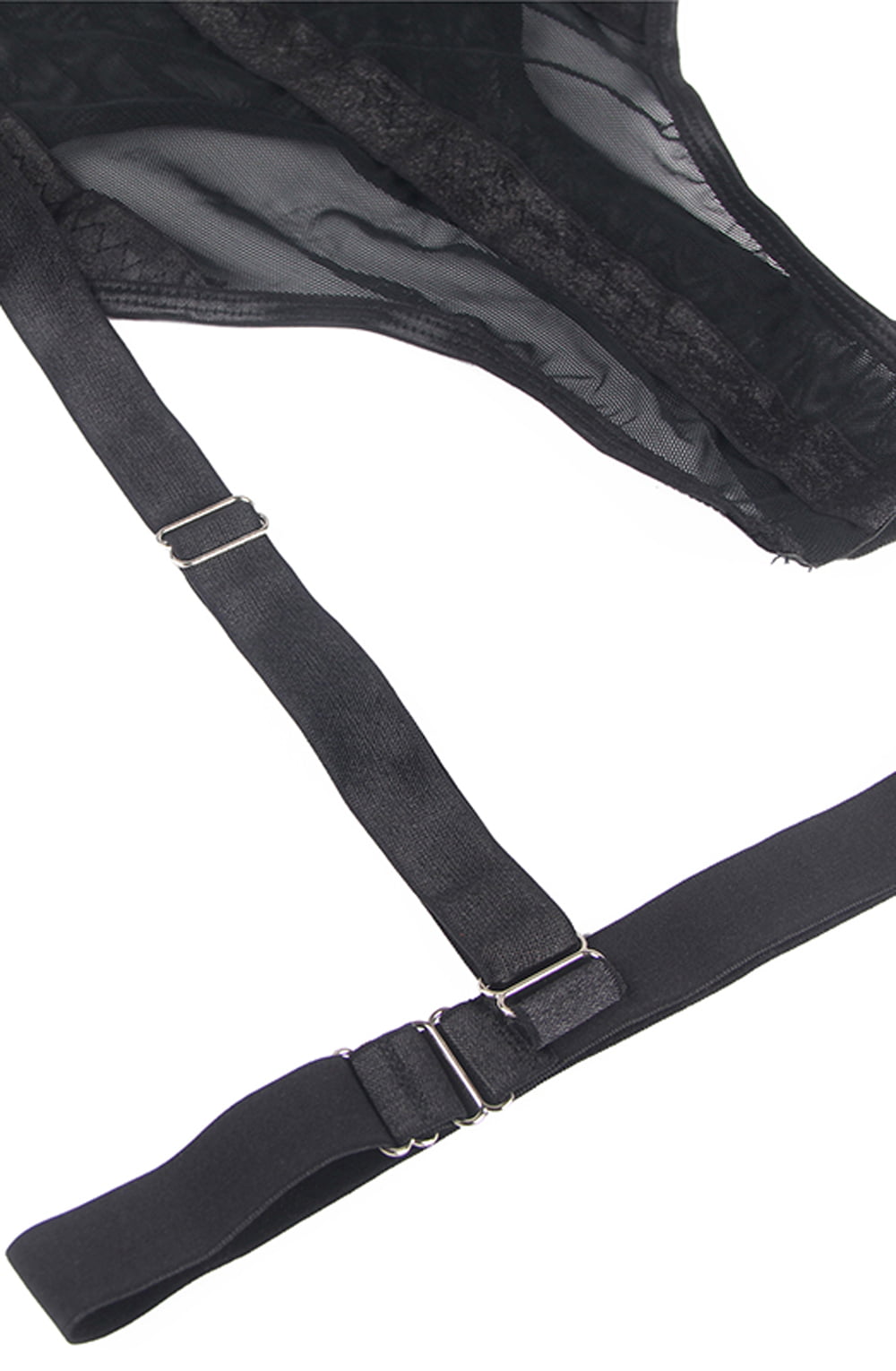 YesX Lace Bodysuit Black