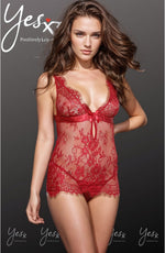 YesX Black Mesh Underwired Lingerie Body