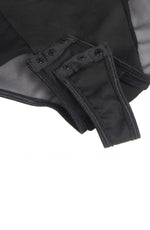 YesX Black Mesh Underwired Lingerie Body