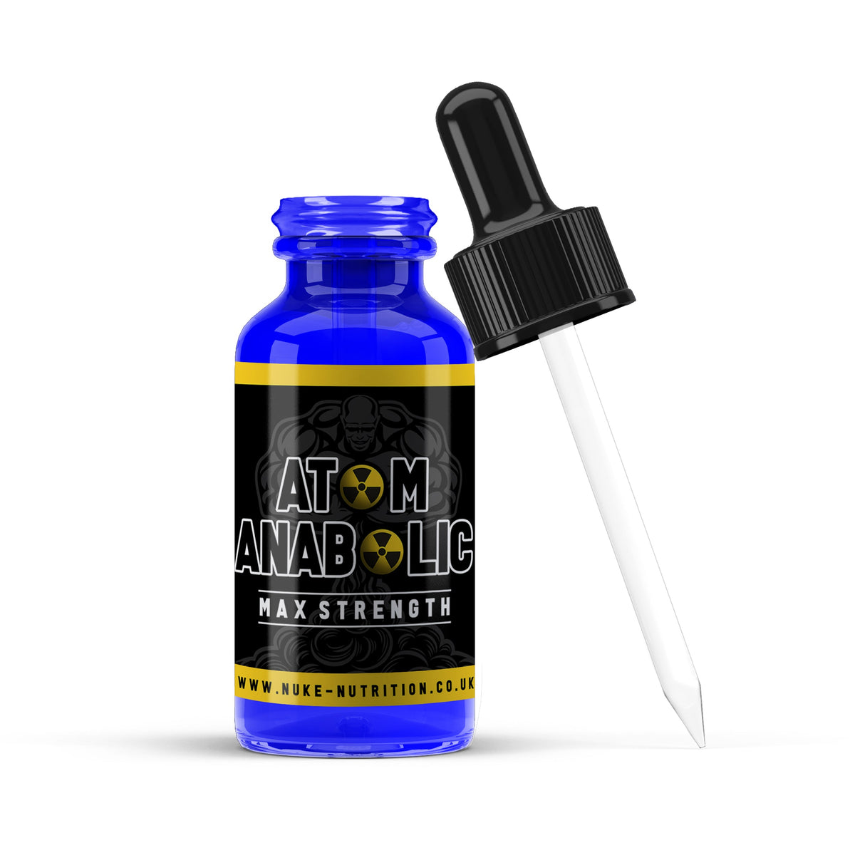 Atom Anabolic Liquid Testosterone Booster Muscle Growth & Strength 1 Bottle