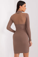 BFG Ribbed Cotton Pencil Evening Dress