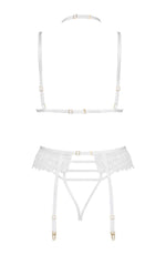 Beauty Night Noemi 3 Piece Lingerie Set White