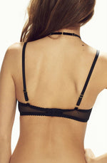 Confidante Devil Lace Bra Red and Black