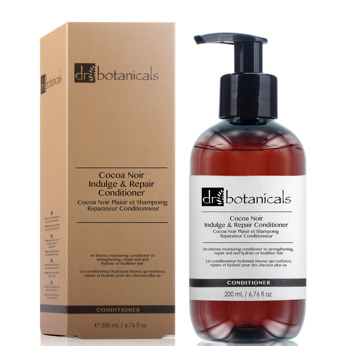 Dr Botanicals Cocoa Noir Indulge and Repair Shampoo & Conditioner 200ml Conditioner 200ml