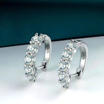 Cosima Moissanite Stud Earrings D Colour Moissanite Earrings