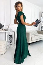 Crystal Occasion Long Occasion Dress | Numoco