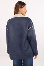 Factory Price Faux Fur Lapel Jacket