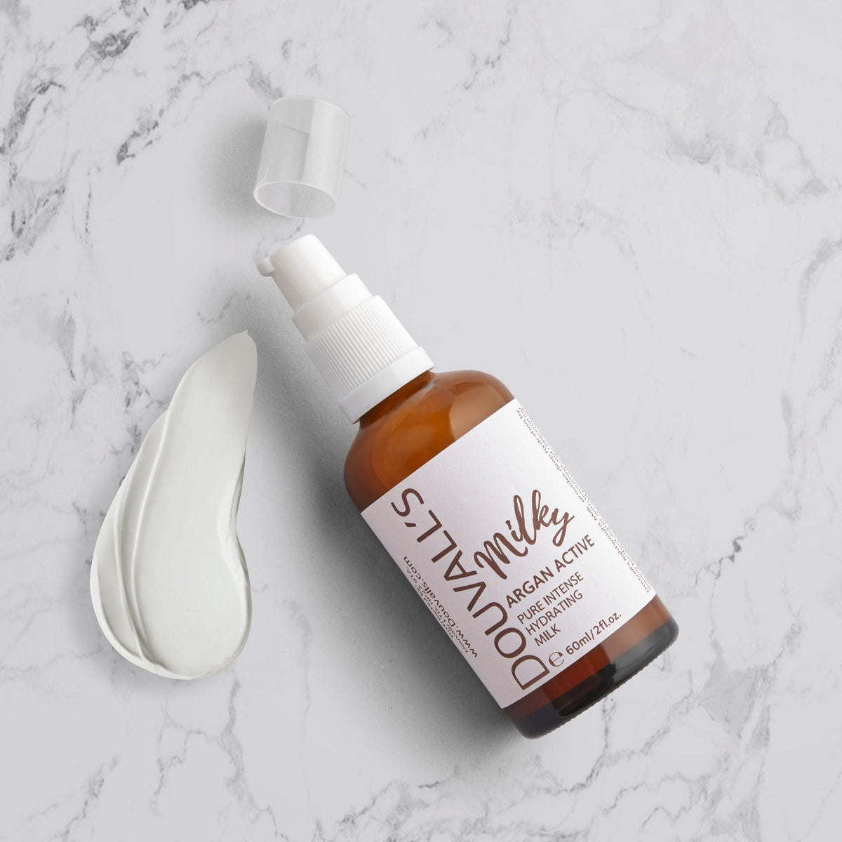 Douvall's Organic Milky Argan Active Moisturiser 60ml | Deep Hydration and Skin Rejuvenation