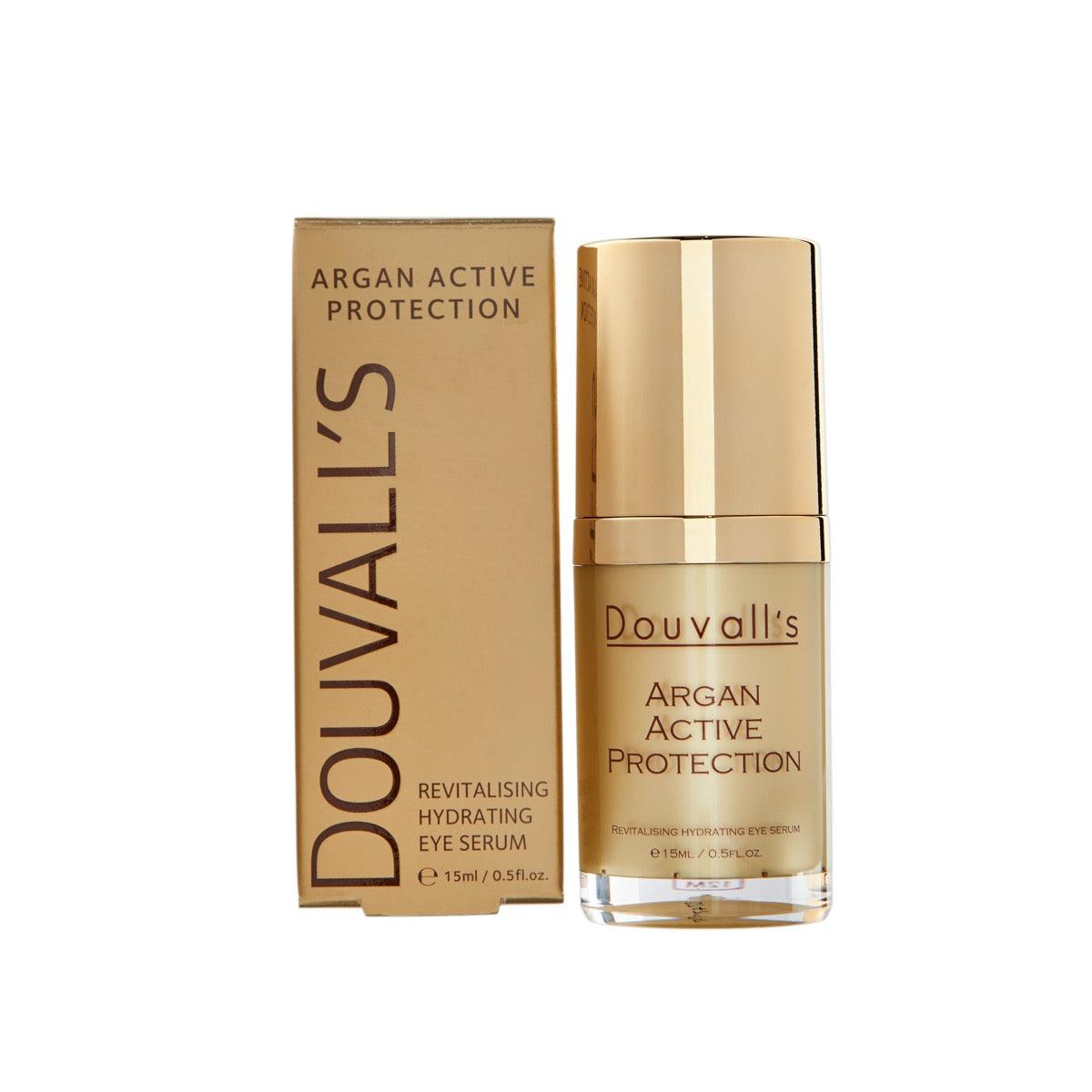 Douvall's Argan Active Protection Eye Serum 15ml | Revitalising and Hydrating Eye Care