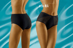 Wolbar Eco-Ma Sheer Cotton Briefs Black