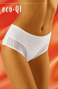 Wolbar Eco-QI Sheer Lace Briefs Black