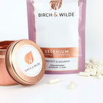 Elemental Selenium Supplement Capsules x 60 | 2 Month Refill Pouch