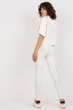 Ex Moda FAME Slogan Sweatshirt and Leggings Set