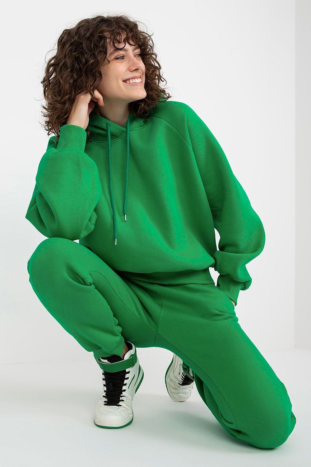 Ex Moda Loungewear Set with Hooded Sweatshirt and Pants