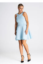 Flared Bottom Fitted Top Cocktail Dress | Figl